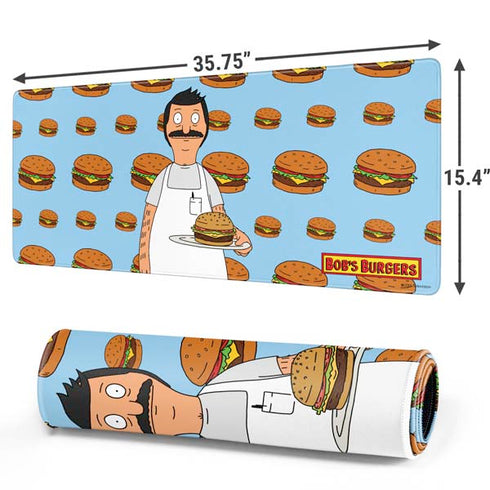 Bobs Burgers Burger of the Day Gaming Mouse Pad