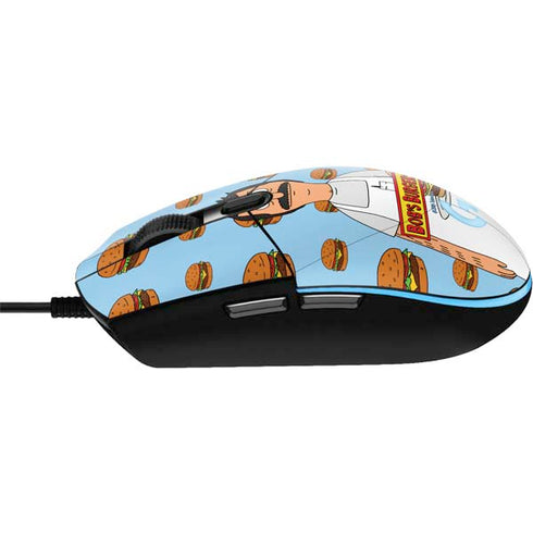 Bobs Burgers Burger of the Day G203 Prodigy RGB Wired Gaming Mouse Skin