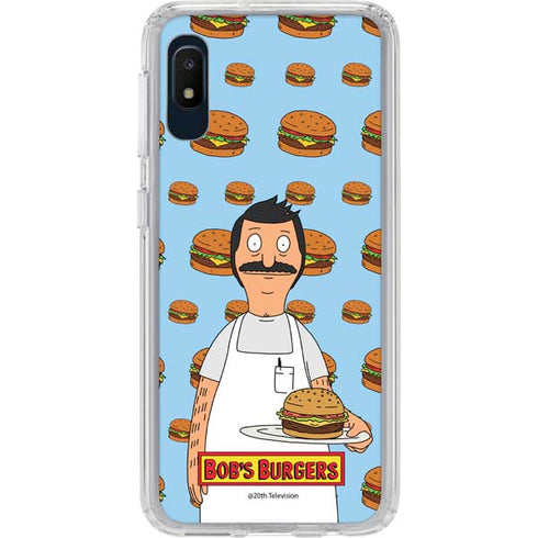 Bobs Burgers Burger of the Day Galaxy A10e Clear Case
