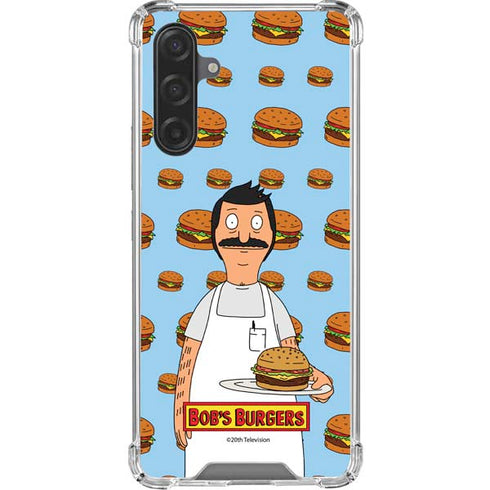 Bobs Burgers Burger of the Day Galaxy A17 Clear Case
