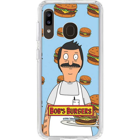 Bobs Burgers Burger of the Day Galaxy A20 Clear Case