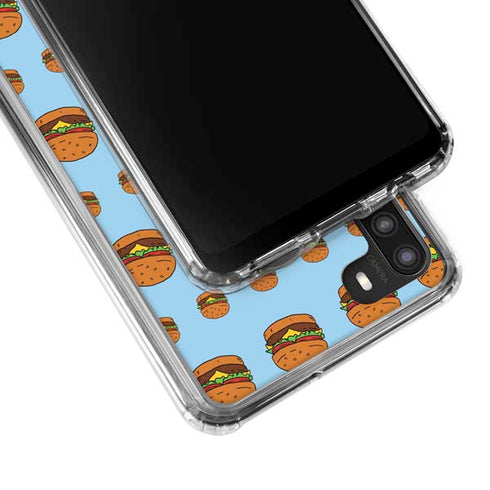 Bobs Burgers Burger of the Day Galaxy A21 Clear Case