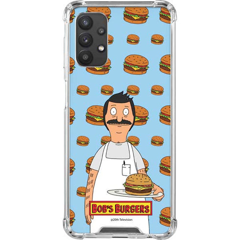 Bobs Burgers Burger of the Day Galaxy A32 5G Clear Case