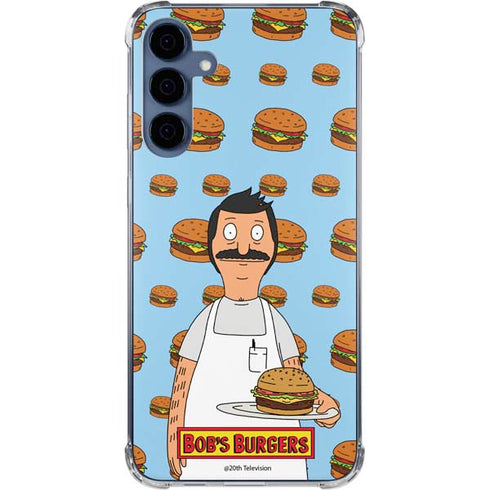Bobs Burgers Burger of the Day Galaxy A35 5G Clear Case