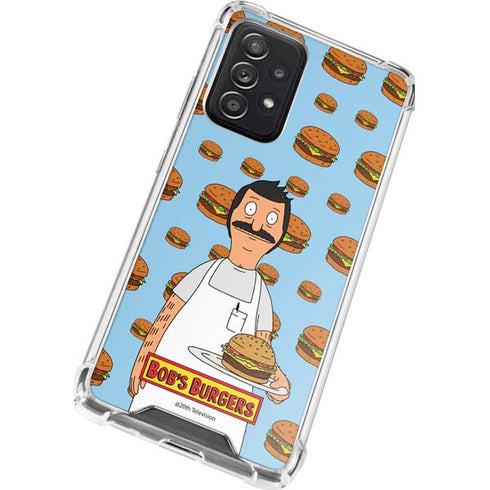 Bobs Burgers Burger of the Day Galaxy A52 5G Clear Case