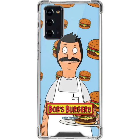 Bobs Burgers Burger of the Day Galaxy Note20 5G Clear Case
