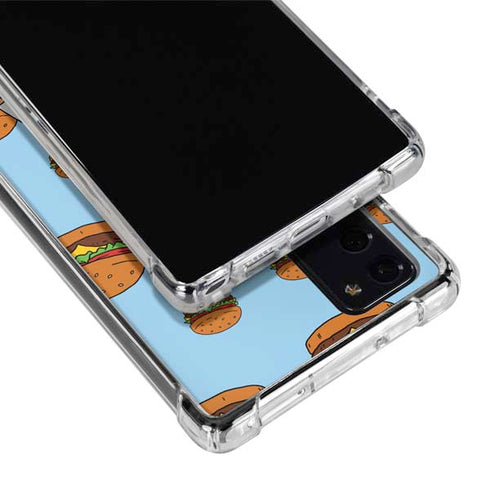 Bobs Burgers Burger of the Day Galaxy Note20 5G Clear Case