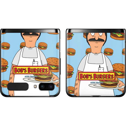 Bobs Burgers Burger of the Day Galaxy Z Flip Skin