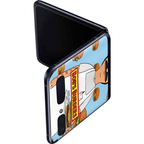 Bobs Burgers Burger of the Day Galaxy Z Flip Skin
