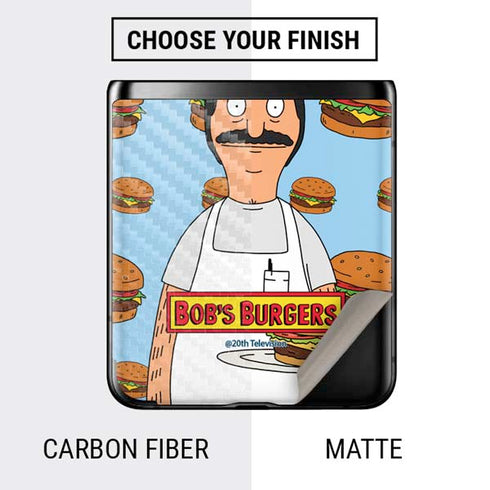 Bobs Burgers Burger of the Day Galaxy Z Flip Skin