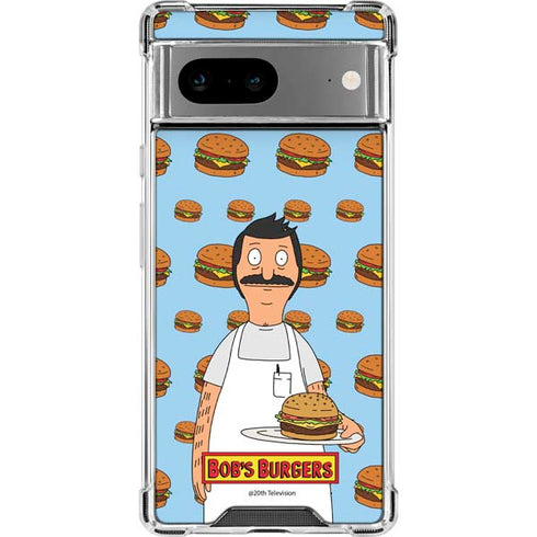 Bobs Burgers Burger of the Day Google Pixel 8 Clear Case