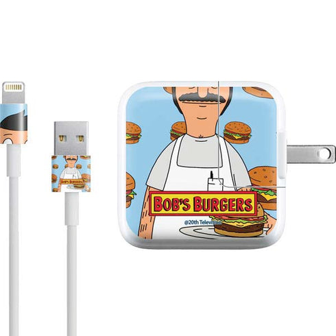 Bobs Burgers Burger of the Day iPad Charger (10W USB) Skin