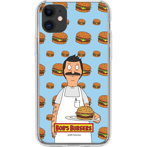 Bobs Burgers Burger of the Day iPhone 11 Clear Case