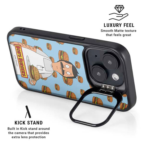 Bobs Burgers Burger of the Day iPhone 14 Plus Kickstand Case