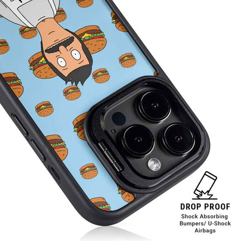 Bobs Burgers Burger of the Day iPhone 15 Pro Kickstand Case