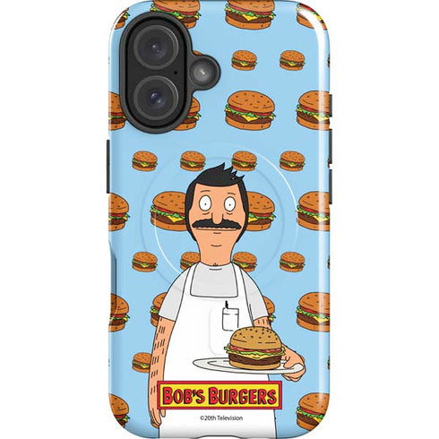 Bobs Burgers Burger of the Day iPhone 16 Plus Magsafe Impact Case