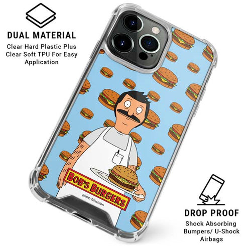 Bobs Burgers Burger of the Day iPhone 16 Pro Max Clear Case
