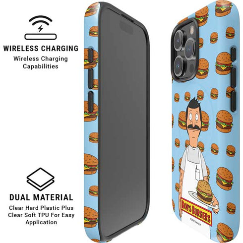 Bobs Burgers Burger of the Day iPhone 16 Pro Max Magsafe Impact Case