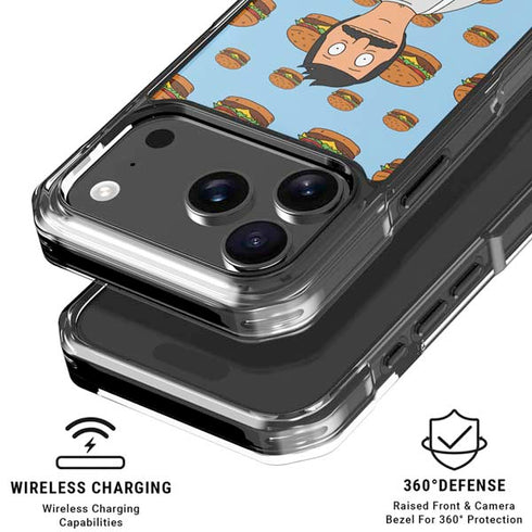 Bobs Burgers Burger of the Day iPhone 18 Pro Clear Case