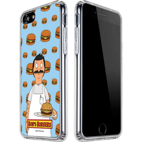 Bobs Burgers Burger of the Day iPhone SE (2nd & 3rd Gen) Clear Case