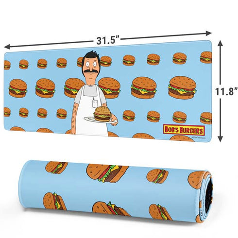 Bobs Burgers Burger of the Day Gaming Mouse Pad