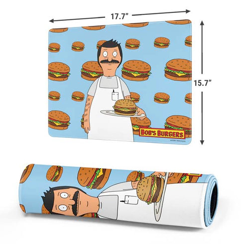 Bobs Burgers Burger of the Day Gaming Mouse Pad