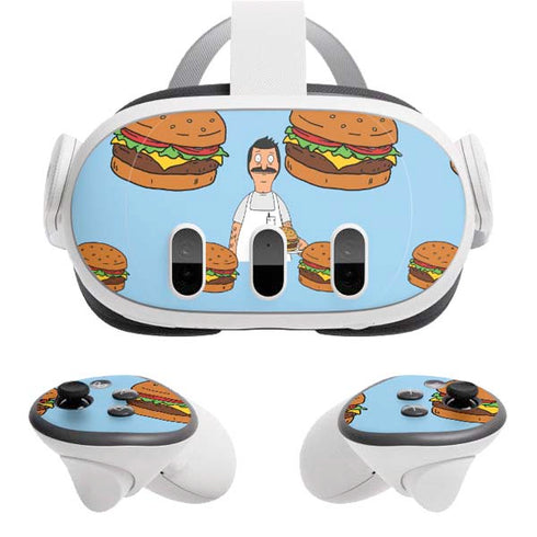 Bobs Burgers Burger of the Day Meta Quest 3 Skin