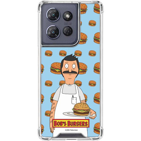 Bobs Burgers Burger of the Day Moto G 5G (2025) Clear Case