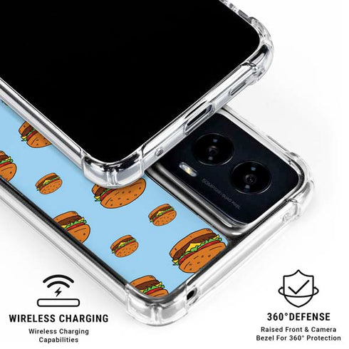 Bobs Burgers Burger of the Day Moto G Power 5G (2024) Clear Case