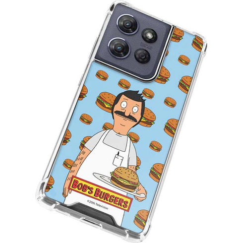Bobs Burgers Burger of the Day Moto G Stylus 5G (2025) Clear Case