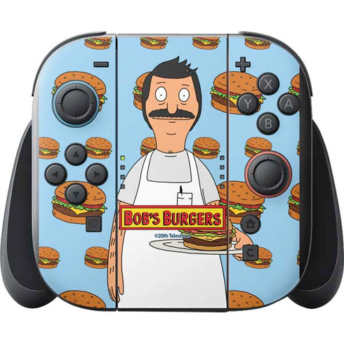 Bobs Burgers Burger of the Day Nintendo Switch 2 (2025) with Joy-Con Skin