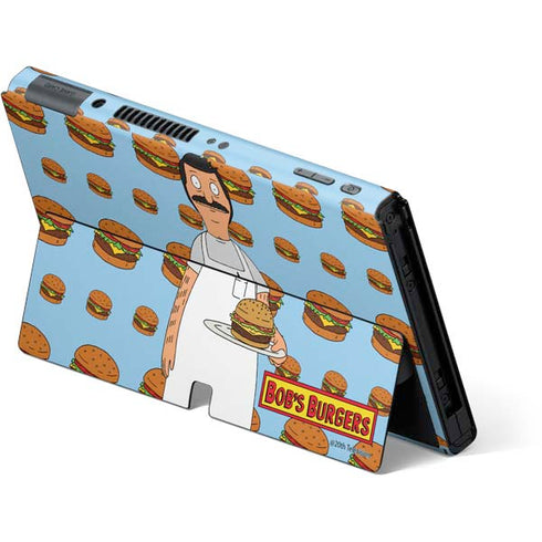 Bobs Burgers Burger of the Day Nintendo Switch OLED (2021) Skin