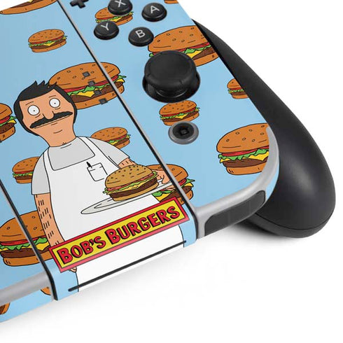 Bobs Burgers Burger of the Day Nintendo Switch OLED (2021) Skin