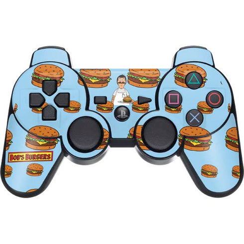 Bobs Burgers Burger of the Day PS3 Dual Shock wireless controller Skin