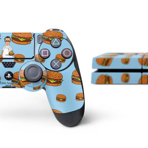 Bobs Burgers Burger of the Day PS4 Console and Controller Bundle Skin