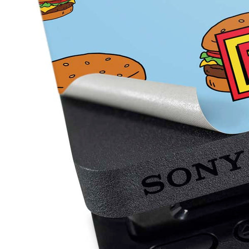 Bobs Burgers Burger of the Day PS4 Pro Console Skin