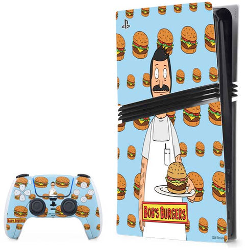 Bobs Burgers Burger of the Day PS5 Pro Bundle Skin