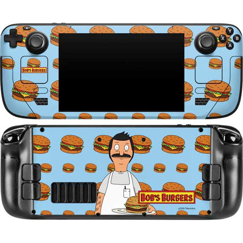 Bobs Burgers Burger of the Day Steam Deck Handheld Gaming Computer Skin