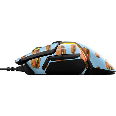 Bobs Burgers Burger of the Day SteelSeries Rival 600 Gaming Mouse Skin