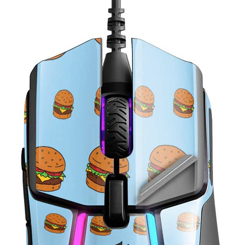 Bobs Burgers Burger of the Day SteelSeries Rival 600 Gaming Mouse Skin