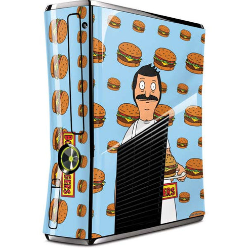 Bobs Burgers Burger of the Day Xbox 360 Slim (2010) Skin