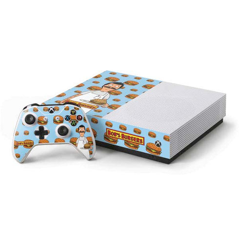 Bobs Burgers Burger of the Day Xbox One S All-Digital Edition Bundle Skin