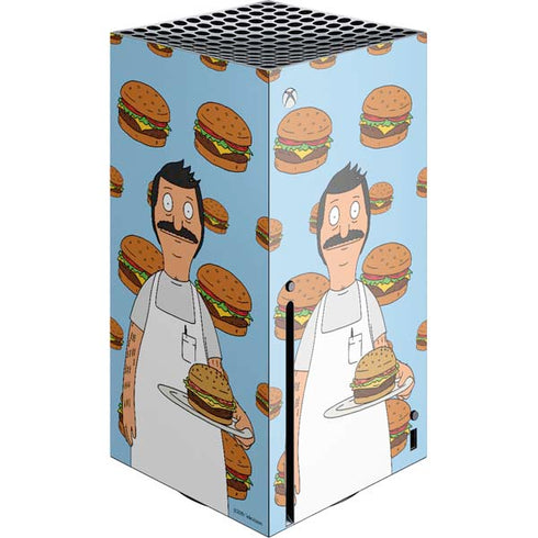 Bobs Burgers Burger of the Day Xbox Series X Console Skin