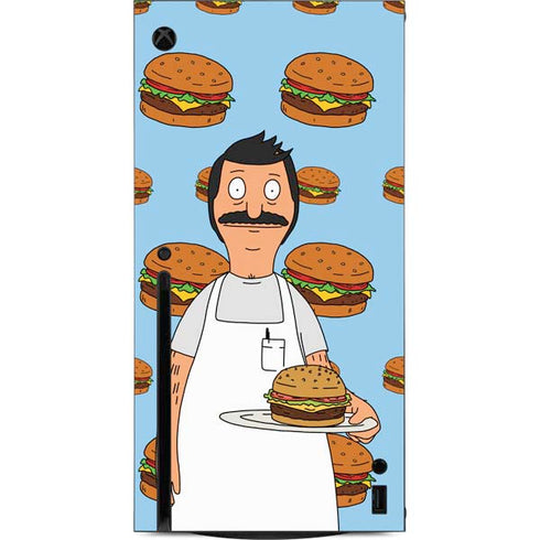 Bobs Burgers Burger of the Day Xbox Series X Console Skin