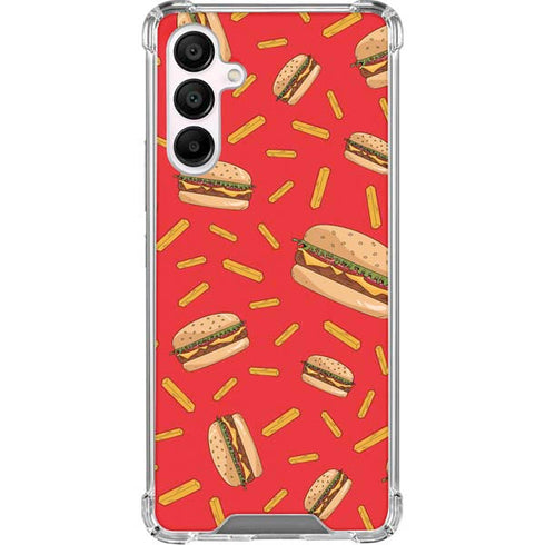 Burgers and Fries Galaxy A16 5G Clear Case