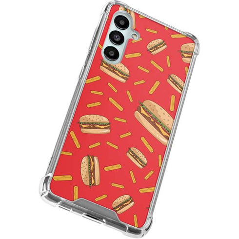 Burgers and Fries Galaxy A16 5G Clear Case