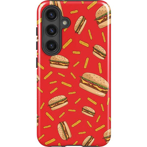 Burgers and Fries Galaxy S25 Impact Case