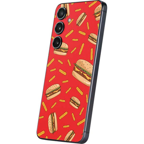 Burgers and Fries Galaxy S24 Plus Skin