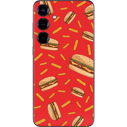 Burgers and Fries Galaxy S24 Skin