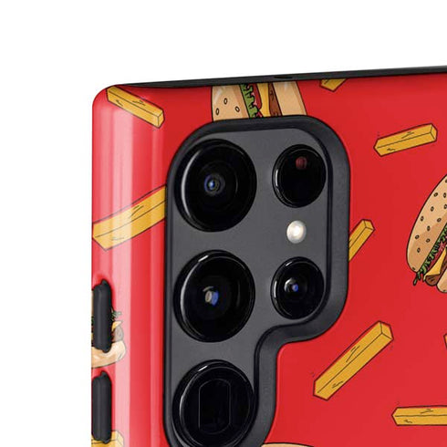 Burgers and Fries Galaxy S25 Ultra Impact Case